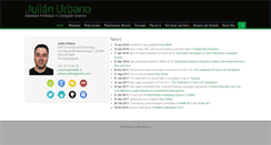 Desktop Screenshot of julian-urbano.info