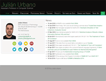 Tablet Screenshot of julian-urbano.info